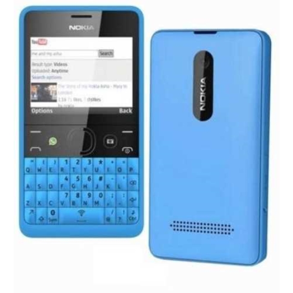 Nokia Asha 210 Mobile PhonesDual SIM cyan