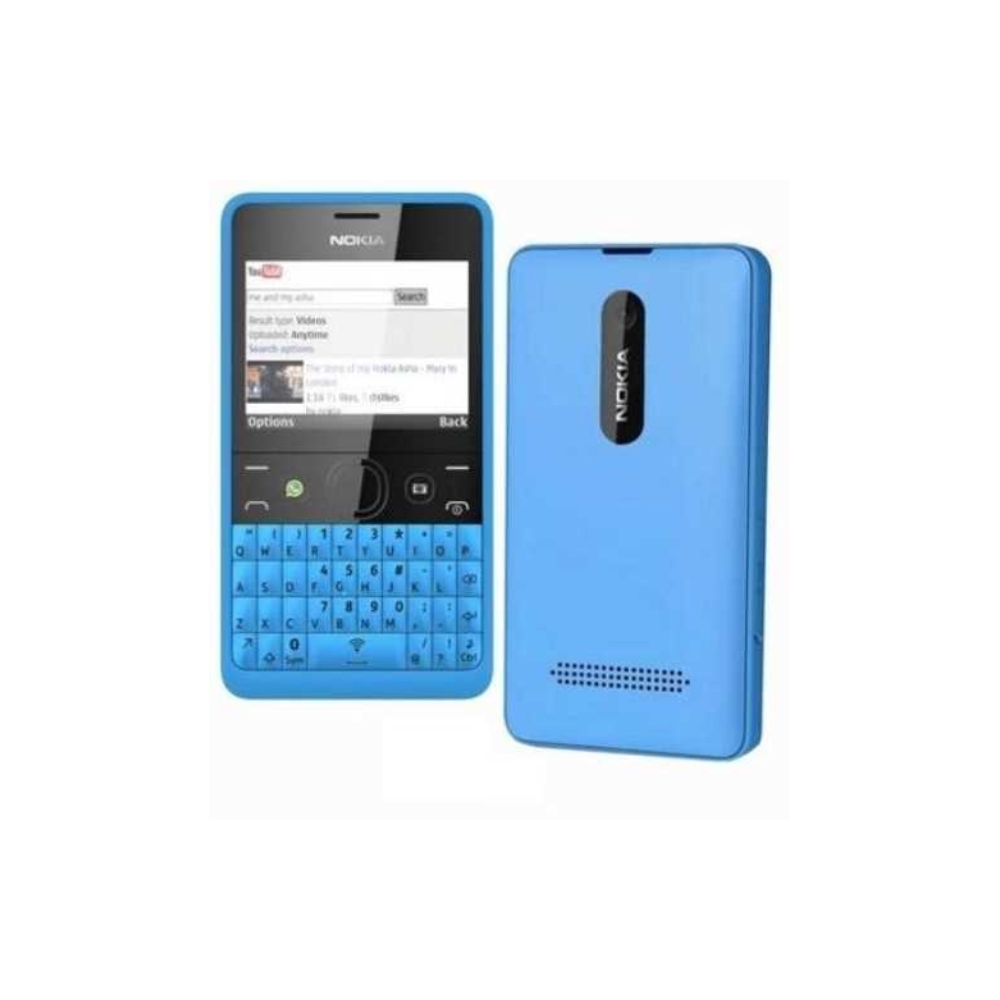 Nokia Asha 210 Mobile PhonesDual SIM cyan