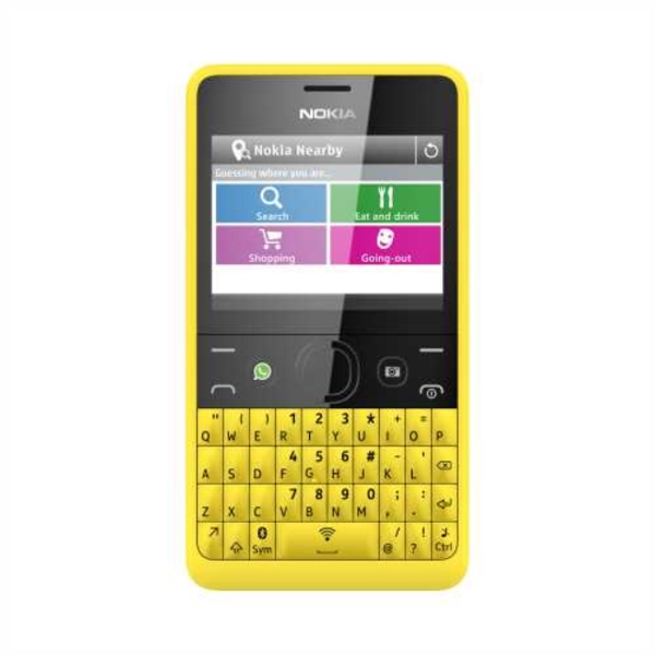 Nokia Asha 210 Mobile PhonesDual SIM  YELLOW