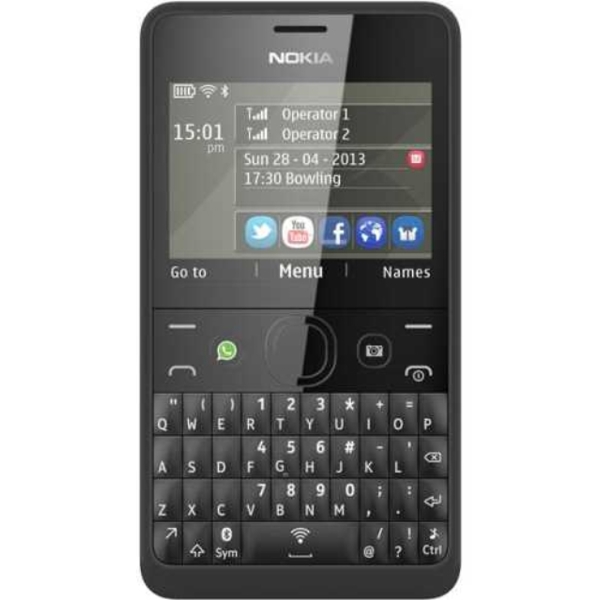 Nokia Asha 210 - Mobile Phones BLACK