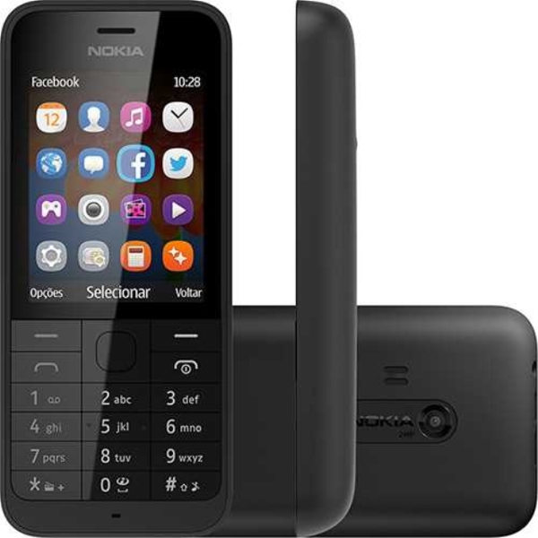 Nokia 220 Dual SIM - Mobile Phones  BLACK