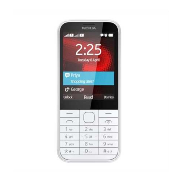 Nokia 225 Dual SIM  Mobile Phones WHITE