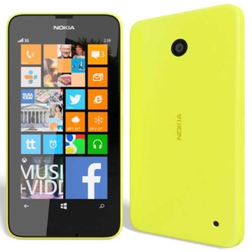 Nokia Lumia 630 Dual SIM Yellow