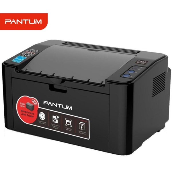 პრინტერი Pantum P2500 Monochrome Laser Printer 22ppm (A4) / 600 MHz / 128mb /USB 2.0 Hi-Speed 15,000 pages