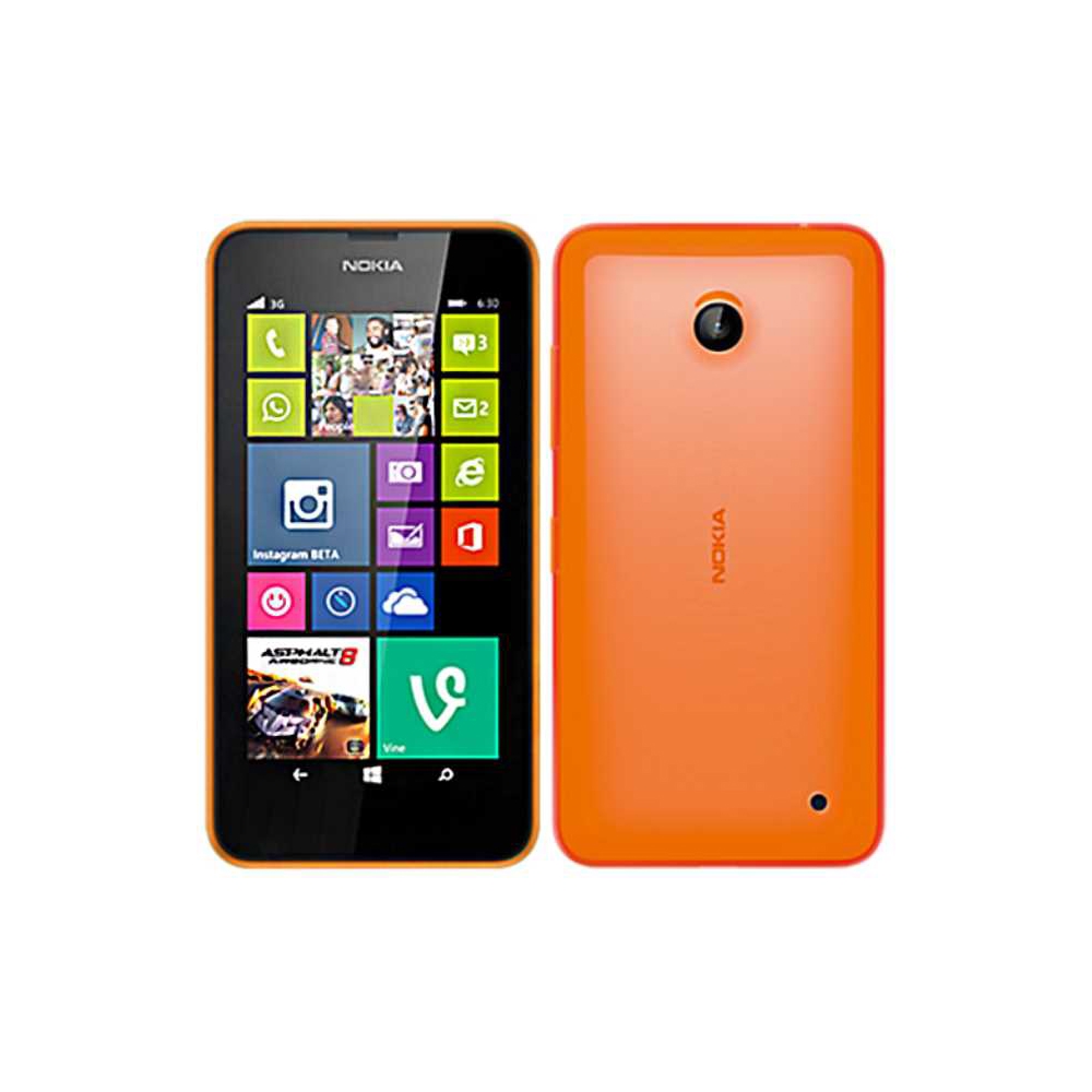 Nokia Lumia 630 Dual SIM - Smartphones ORANGE