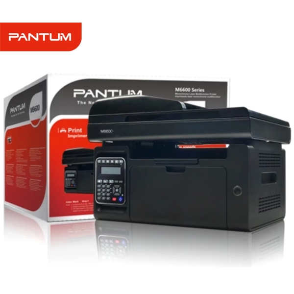 პრინტერი Pantum M6550NW A4 Multifunction Laser Printer MFP 22ppm (A4) / 600 MHz / 128mb /USB 2.0 Hi-Speed; 100base-txEthernet; WiFi 802.11b/g/n; Print/Copy/Scan 20,000 pages