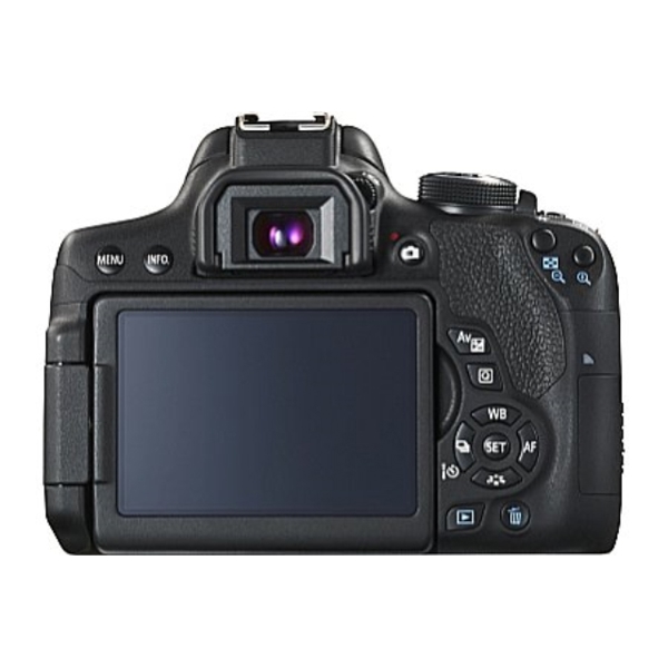 Canon EOS 750D 18-55 IS KIT  24.2MP APS-C CMOS sensor 0592C027AA + 8GB SD Card