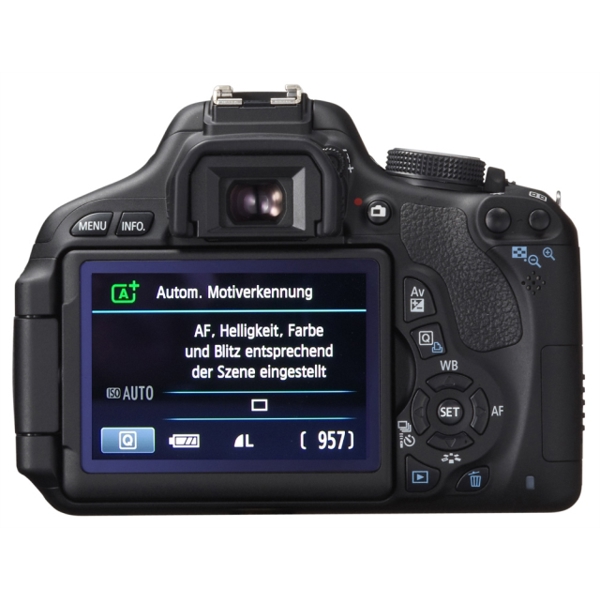 Canon EOS 600D + EF-s 18-55III DC 18MP CMOS 5170B158AA