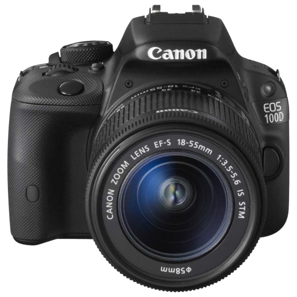 Canon EOS 100D + EF-s 18-55III DC 18MP CMOS sensor 8576B032AA