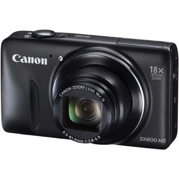 CANON POWERSHOT SX600 HS BLACK + TRAVEL KIT 