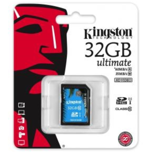 KINGSTON SDHC C10 UHS-I 60/35 32GB