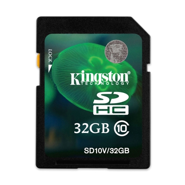 KINGSTON SDHC Cl 10 Flash Card 32 GB