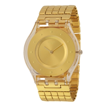 Swatch Womens Skin SFK394GB Gold Stainless-steel