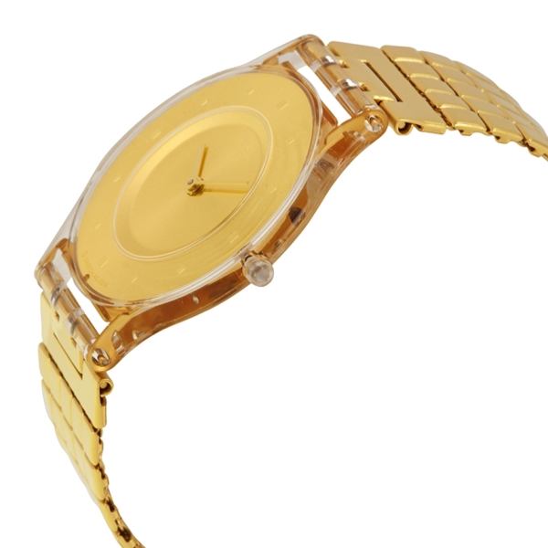 Swatch Womens Skin SFK394GB Gold Stainless-steel