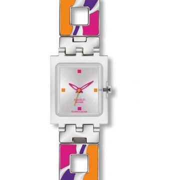 Swatch Ladies' Hot Batik Orange Watch SUBK146G