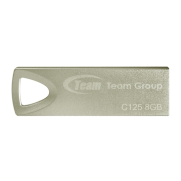 TEAM C125 DRIVE 8 GB SILVER  BULK