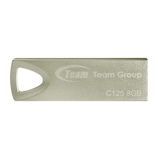 TEAM C125 DRIVE 8 GB SILVER  BULK