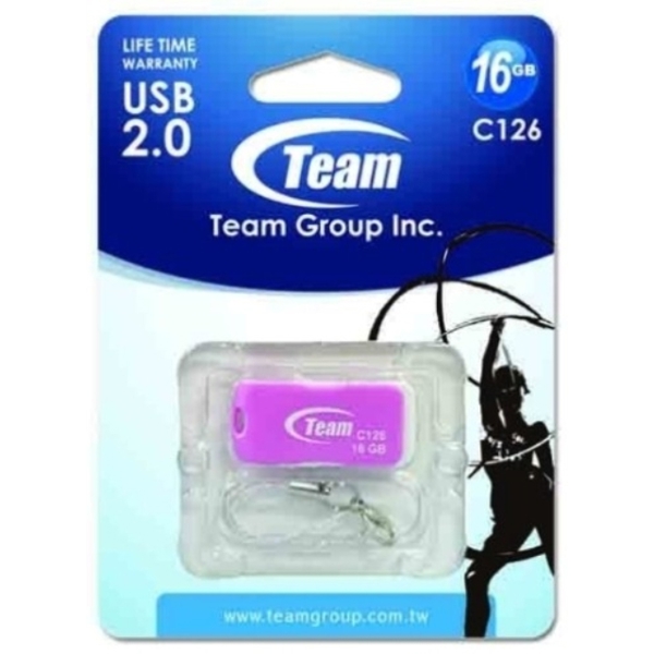 TEAM C126 DRIVE 16 GB PINK RETAIL