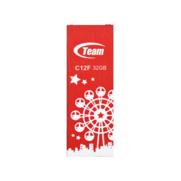 TEAM C12F DRIVE 32 GB RED  RETAIL