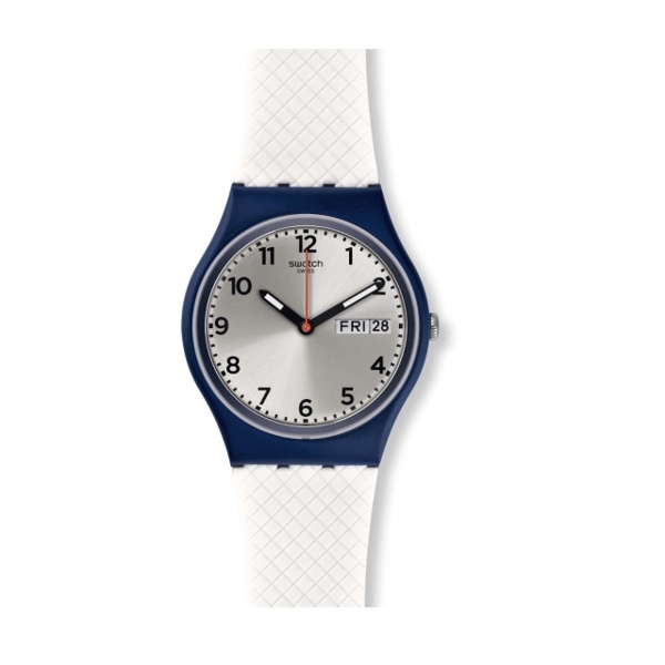 Swatch GN720 White Delight Quartz Watch