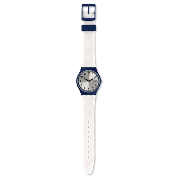 Swatch GN720 White Delight Quartz Watch