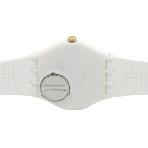 Swatch White Bishop White Dial Unisex Watch GW164