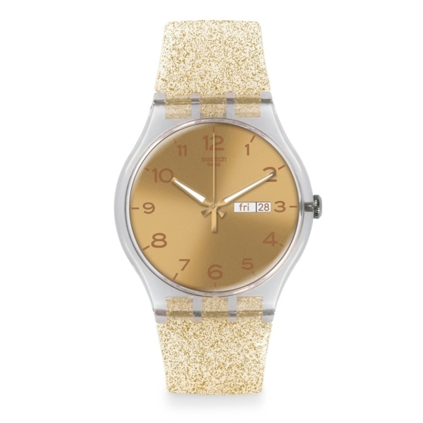 Swatch Watch Golden Sparkle SUOK704