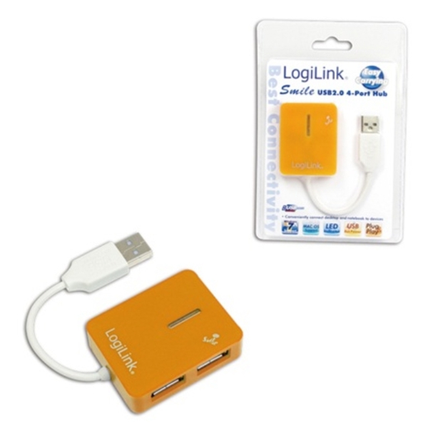 USB ჰაბი Logilink UA0137 USB 2.0 Hub