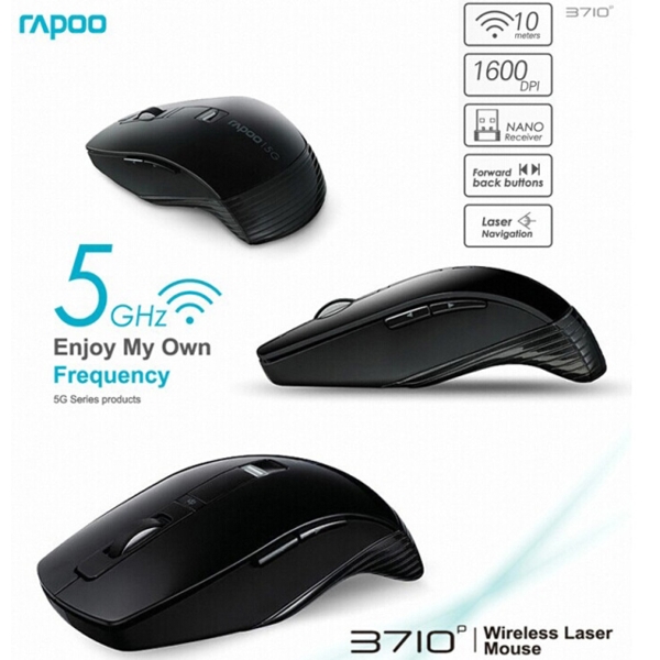 Mouse Rapoo 3710P/BLK