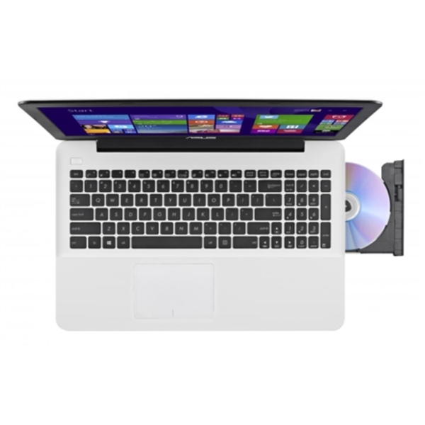  ASUSTEK ASUS X554LD WHITE 15.6" HD  I3 5010U 2.1 GHZ, 4GB, 500GB, GT820 1GB, DVD-RW, BT, FREE DOS, 1YEAR
