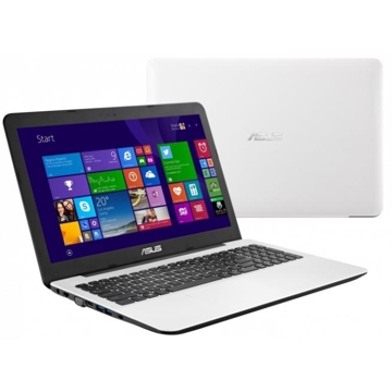  ASUSTEK ASUS X554LD WHITE 15.6" HD  I7 5500U 2.4 GHZ, 8GB, 1TB, GT820 1GB, DVD-RW, BT, FREE DOS, 1YEAR