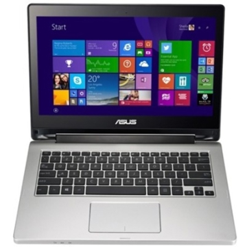  ASUSTEK ASUS TP300LD BLACKSILVER 13.3"FHD  TOUCH  INTEL CORE I5 4210U 1.72.7GHZ DUAL-CORE, 4GB, 1TB, NVIDIA GT820 2GB, BT, WIN 8.1 ENG