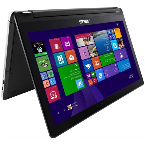  ASUSTEK ASUS TP550LA  BLACKSILVER  15.6" HD TOUCH  INTEL CORE I3 4030U 1.9 GHZ DUAL-CORE, 4GB, 1TB, INTEL HD GRAPHICS, DVD-RW, BT, WIN 8.1  ENG