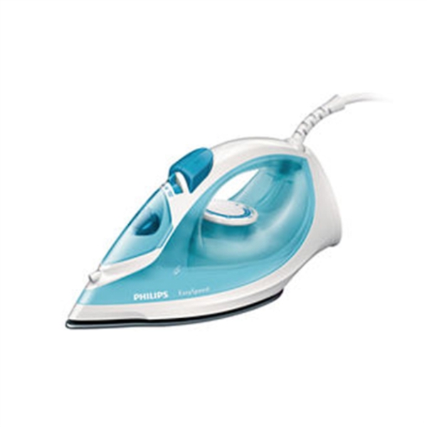 Philips EasySpeed Steam iron Blue, White, 2000 W, 25 g/min, 0.2 L, Yes