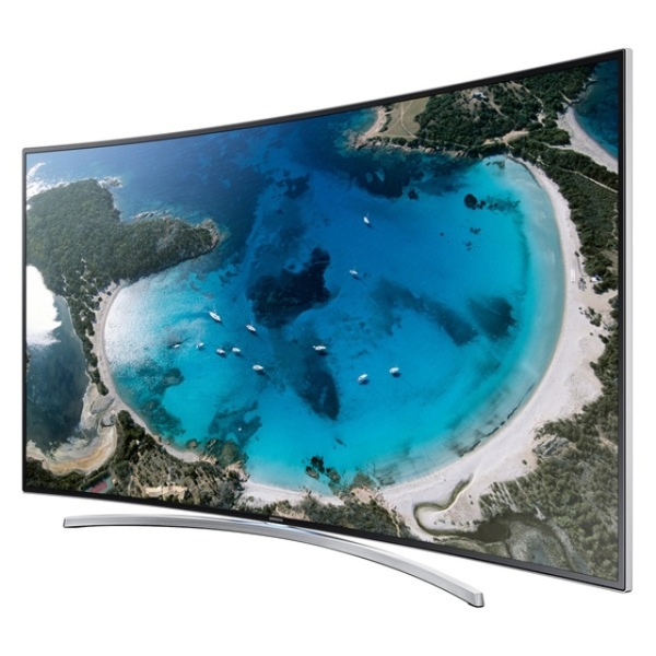 TV LED SAMSUNG TV 55" (138CM) UE55H8000 SCREEN CUVATURE 3D SMART 1920X1080 1000HZ  MULTI-SCREEN(4) 2XDVB-T2CS2 HDMI USB SKYPE WIFI  MHL 4X3D GLASSES