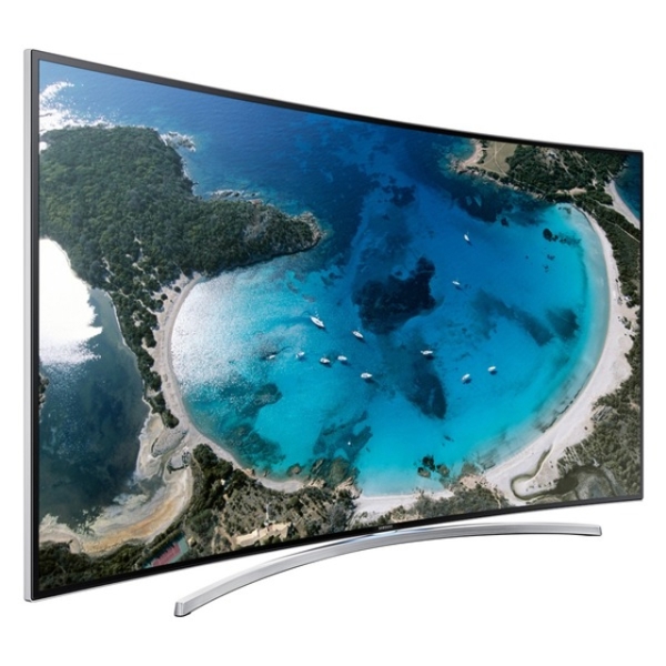 TV LED SAMSUNG TV 55" (138CM) UE55H8000 SCREEN CUVATURE 3D SMART 1920X1080 1000HZ  MULTI-SCREEN(4) 2XDVB-T2CS2 HDMI USB SKYPE WIFI  MHL 4X3D GLASSES