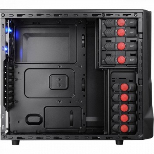  CASE MIDITOWER MIDITOWER THERMALTAKE NO PSU COMMANDER MS-III  BLACK  VO100A1W2N