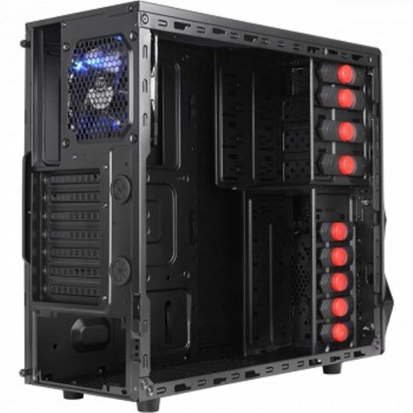  CASE MIDITOWER MIDITOWER THERMALTAKE NO PSU COMMANDER MS-III  BLACK  VO100A1W2N