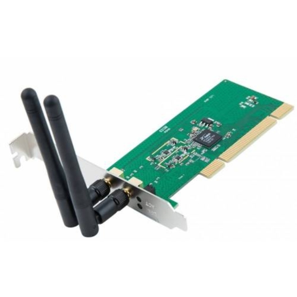 ქსელის ბარათი   TOTOLINK N300PC 300M 802.11NBG WIRELESS  PCI CARD  2 PCS 2DBI DETACHABLE ANTENNAS