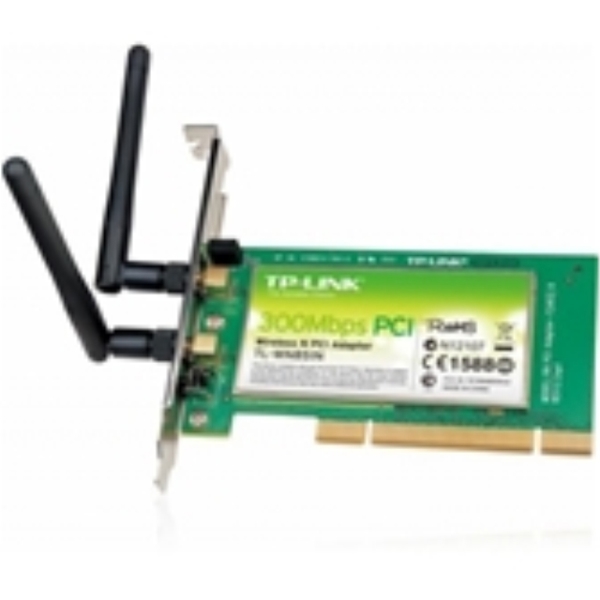 ქსელის ბარათი   TOTOLINK N300PC 300M 802.11NBG WIRELESS  PCI CARD  2 PCS 2DBI DETACHABLE ANTENNAS