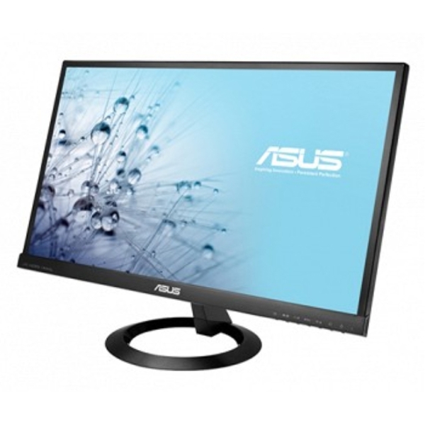 მონიტორი ASUS  23" (58.4CM) VX239H  BLACK LED AH-IPS FULL HD 1920X1080 5MS 250CDM2 80M:1 178°178° HDMIMHL  D-SUB  DISPLAY PORT  SPEAKER 2X1.5W TILT : +20°~-5°;KEN