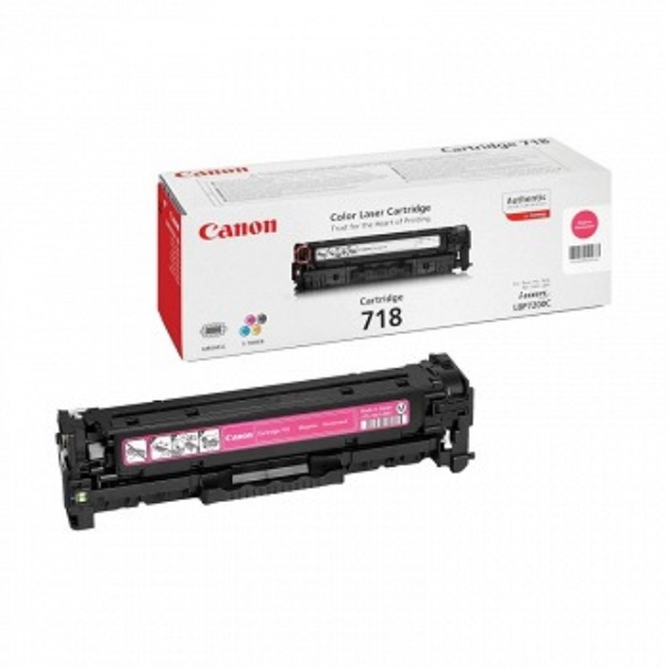  CANON ORIGINAL LJ 718 MAGENTA 2900@5% MF8330CDN 8340