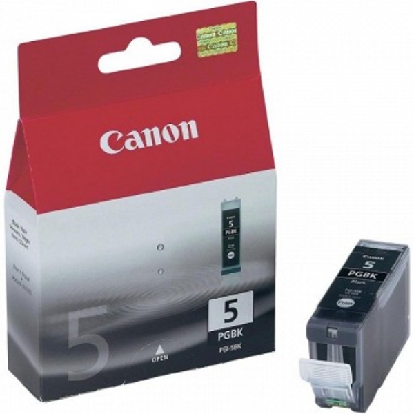 კარტრიჯი  CANON ORIGINAL BJ PGI-5BK 360@5% BLACK IP3342435253XX