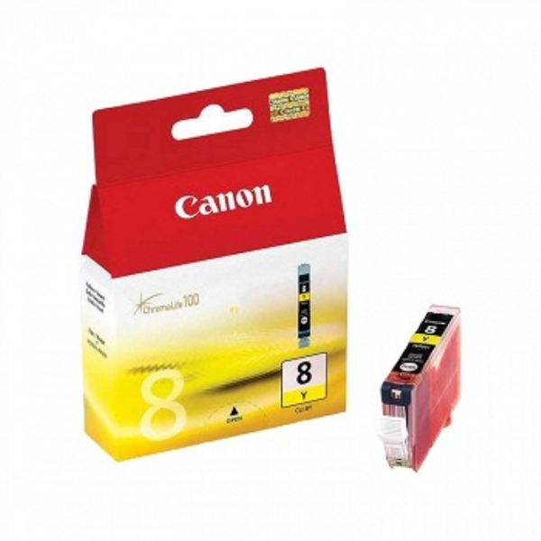  CANON ORIGINAL BJ CLI-8Y 420@5% YELL. IP3342435253XX6700D MP500