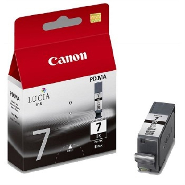 კარტრიჯი  CANON ORIGINAL BJ PGI-7BK  BLACK  IX7000MX6700