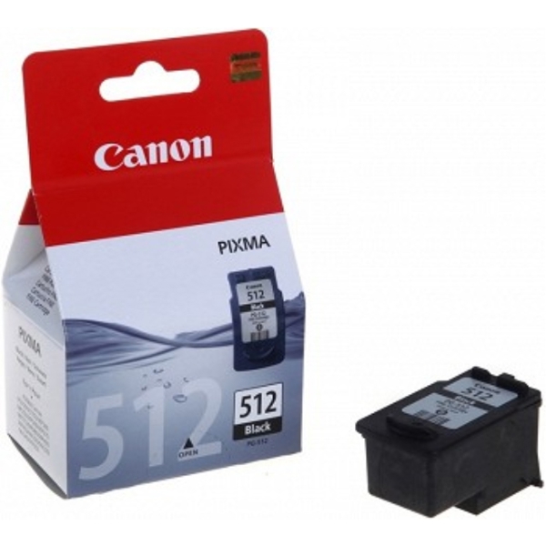 კარტრიჯი  CANON ORIGINAL BJ PG-512 BLACK 401@5% MP240250260270280490MX32033