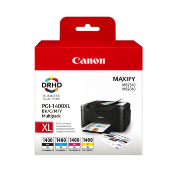 კარტრიჯი CANON ORIGINAL BJ PGI-1400XLB  BLACK MB2040   1200 PAGES@5%