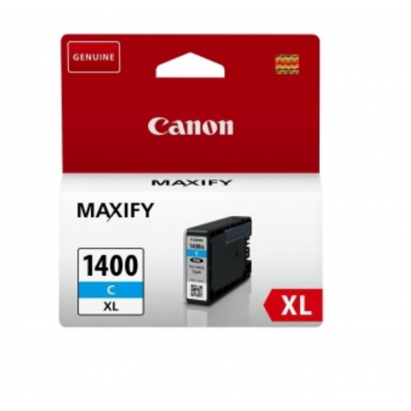 კარტრიჯი CANON ORIGINAL BJ PGI-1400XLC CYAN MB2040  900 PAGES@5%