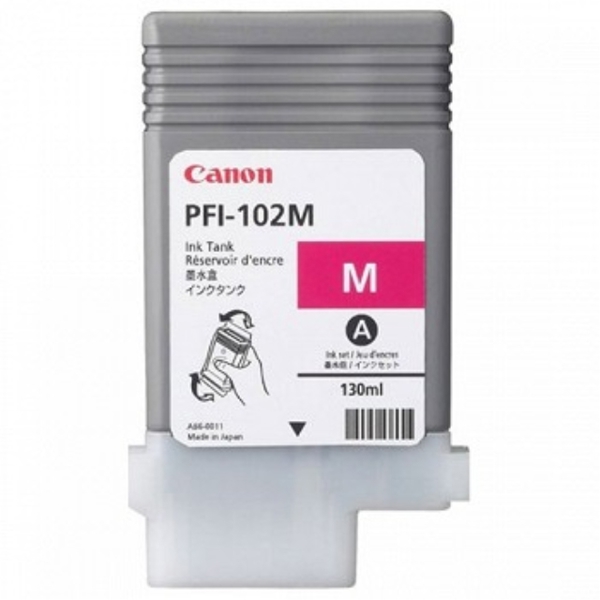 კარტრიჯი  CANON ORIGINAL PFI 102M  MAGENTA  IPF5600  130 ML