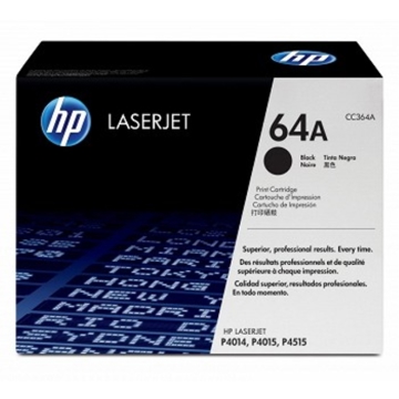  HP ORIGINAL BLACK CC364A FOR HP LJP4014P4015P4515 10,000@5%